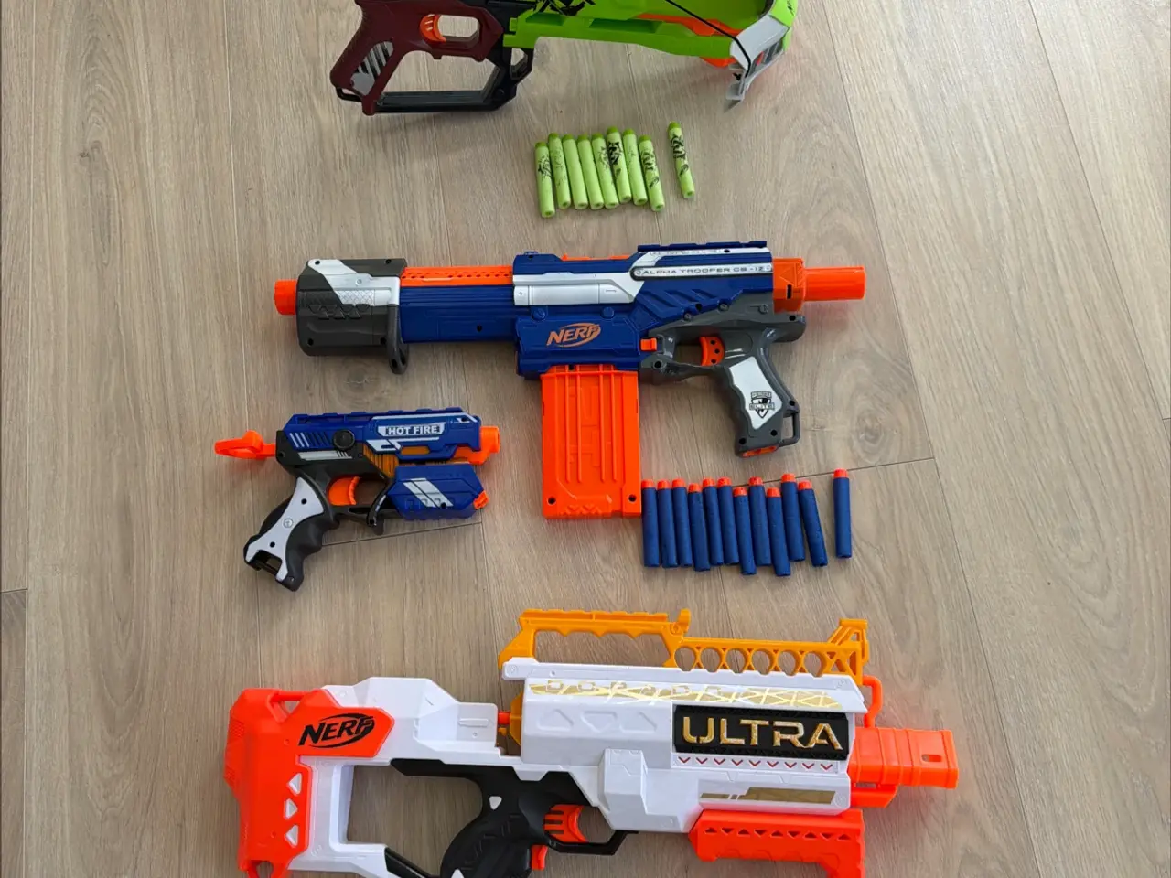 Billede 1 - 3 stk Nerf pistoler