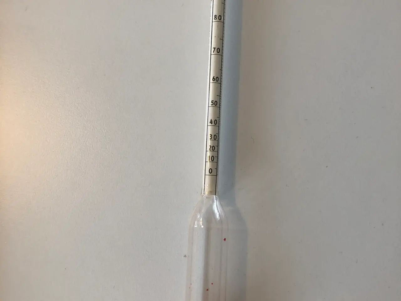 Billede 1 - Alkohol termometer til hjemme bryggeren