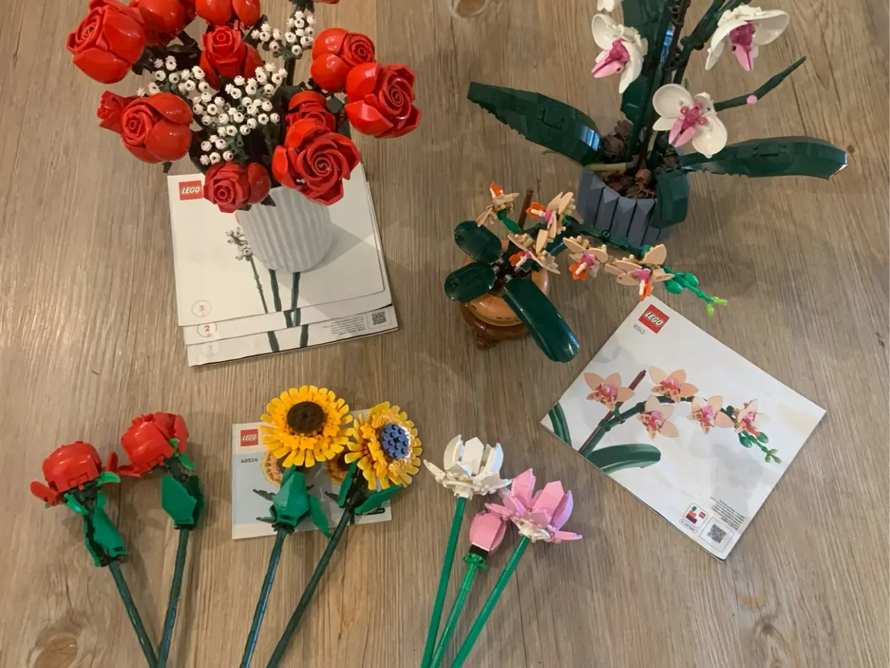 Billede 1 - Lego blomster