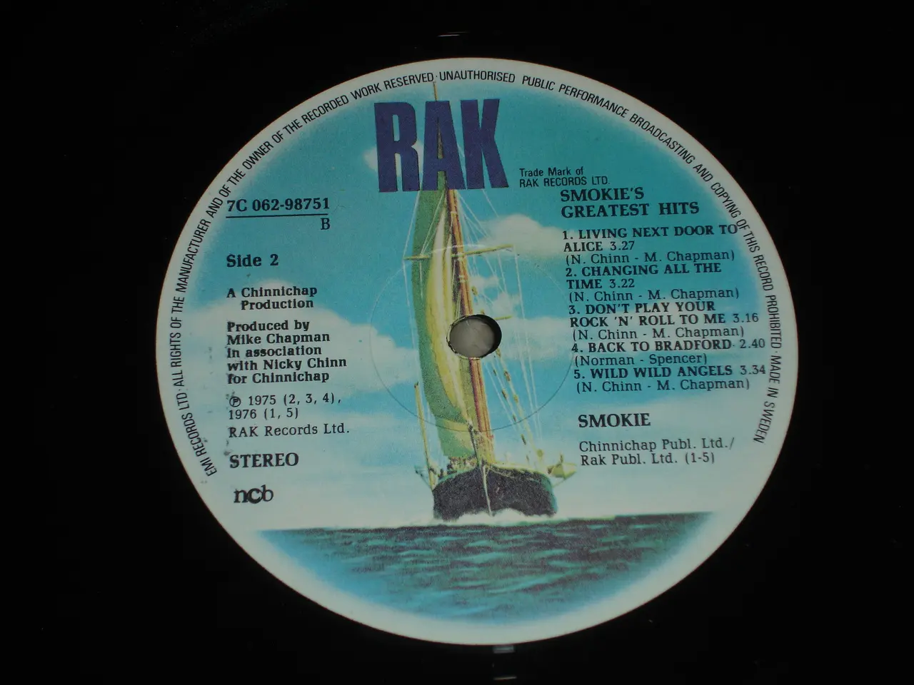 Billede 4 - (Sender gerne) Smokie – Greatest Hits