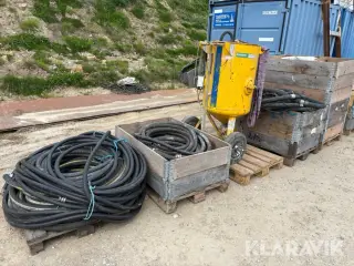 Sandblæser potte Norexco NOB 200 T - inklusiv slanger