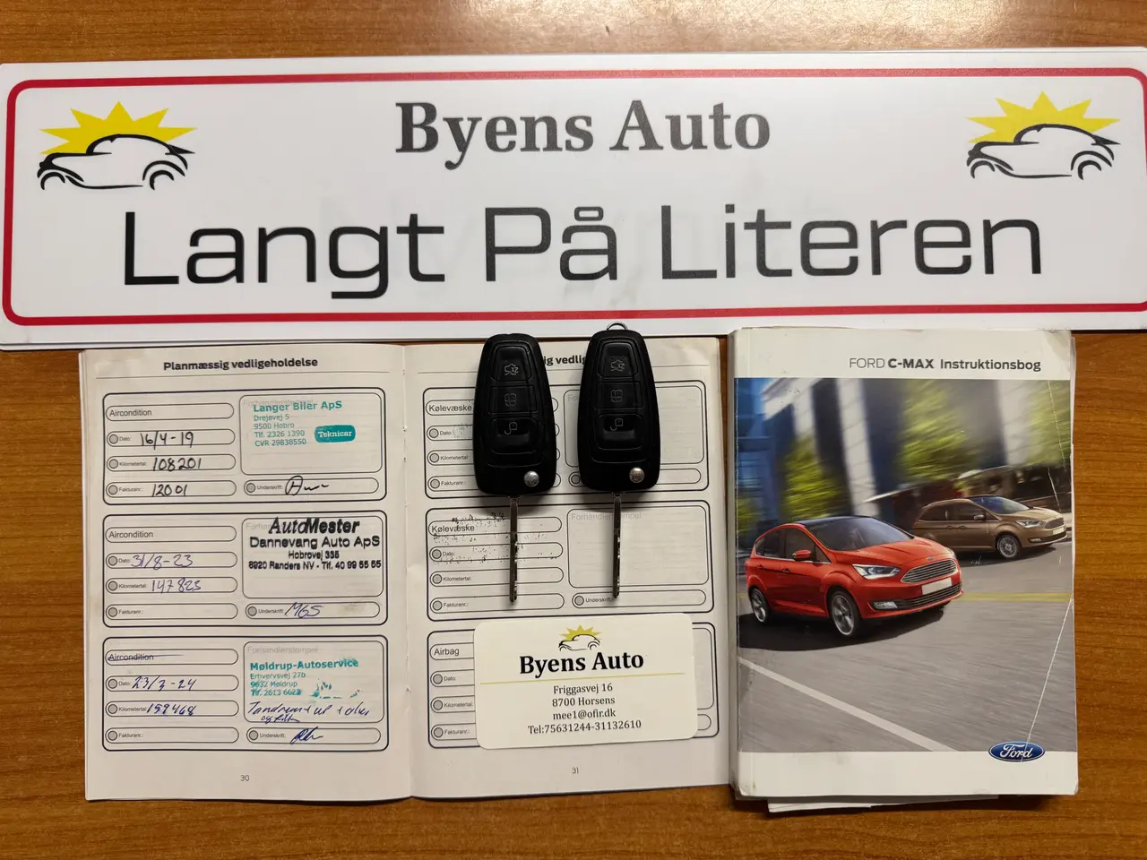 Billede 17 - Ford C Max Nysyn Meget Pæn Velkørende