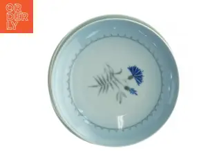 Blå kornblomst, Demeter, porcelænstallerkener fra Bing Og Grøndahl (str. Diameter 15,5 cm)