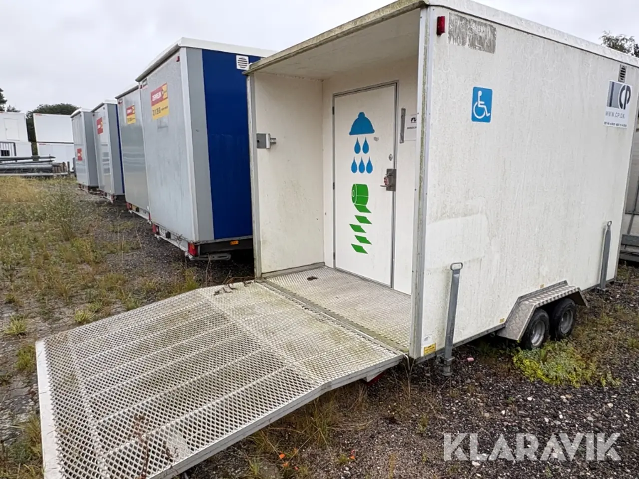 Billede 1 - Handicaptoilet Eurowagon trailer