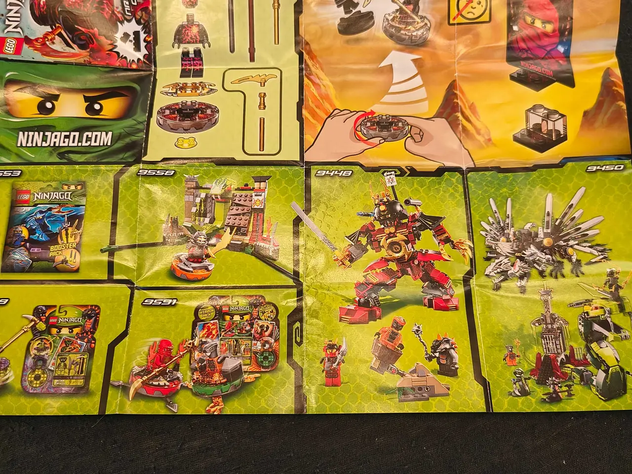 Billede 7 - LEGO Ninjago – NRG Cole Spinner-sæt (Sæt 9572)