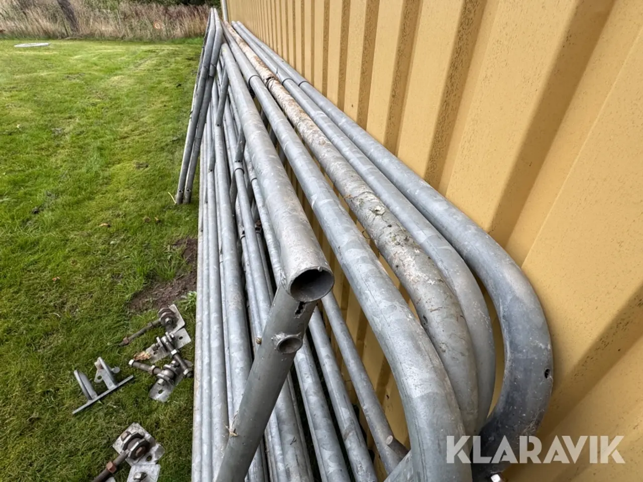 Billede 6 - Udtrækslåger galvaniseret 7 Styk