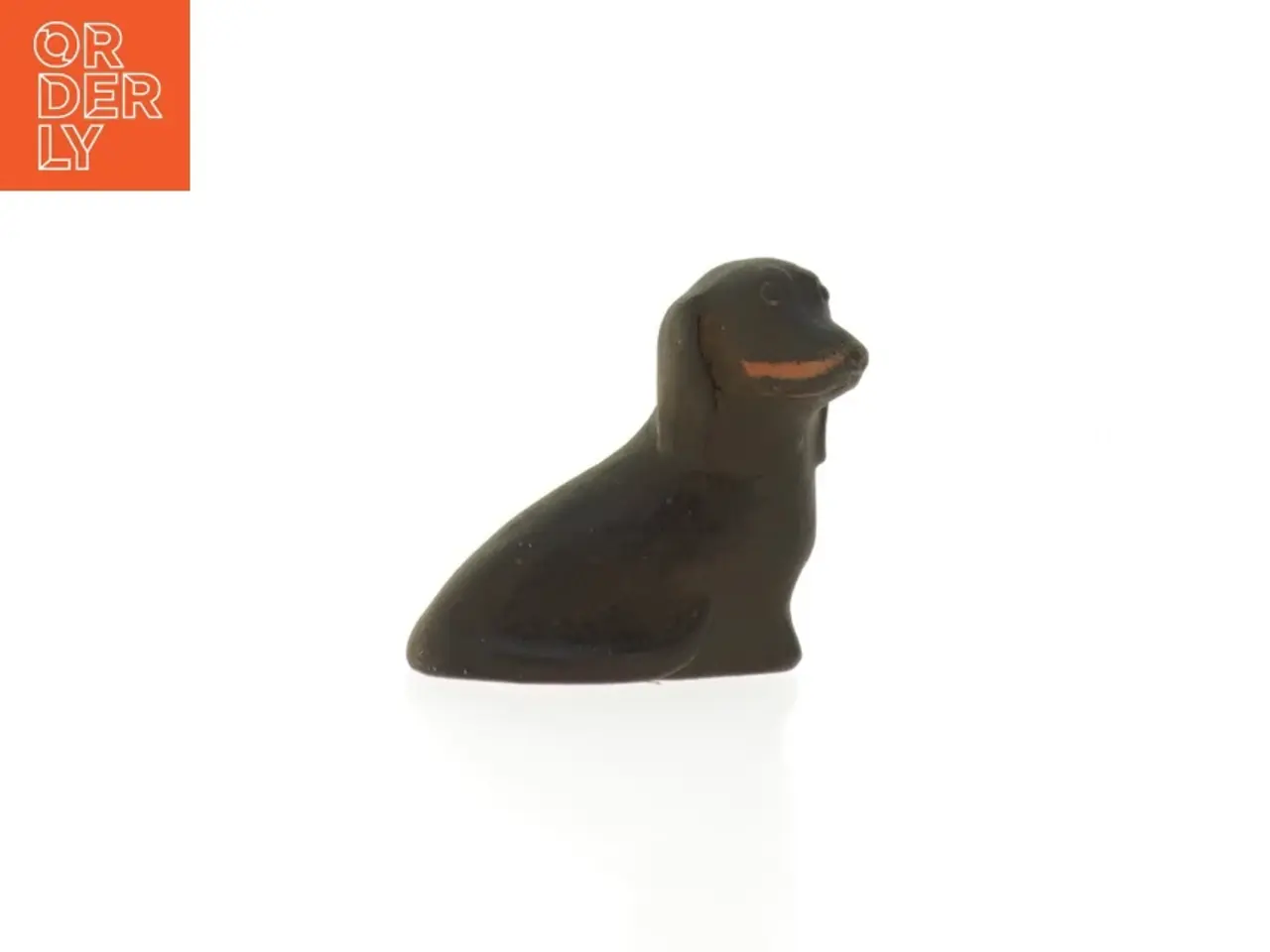 Billede 1 - Sjælden keramikhund nr. 647 fra Thyssen Keramik Danmark (str. 6,5 x 4 x 6 cm)