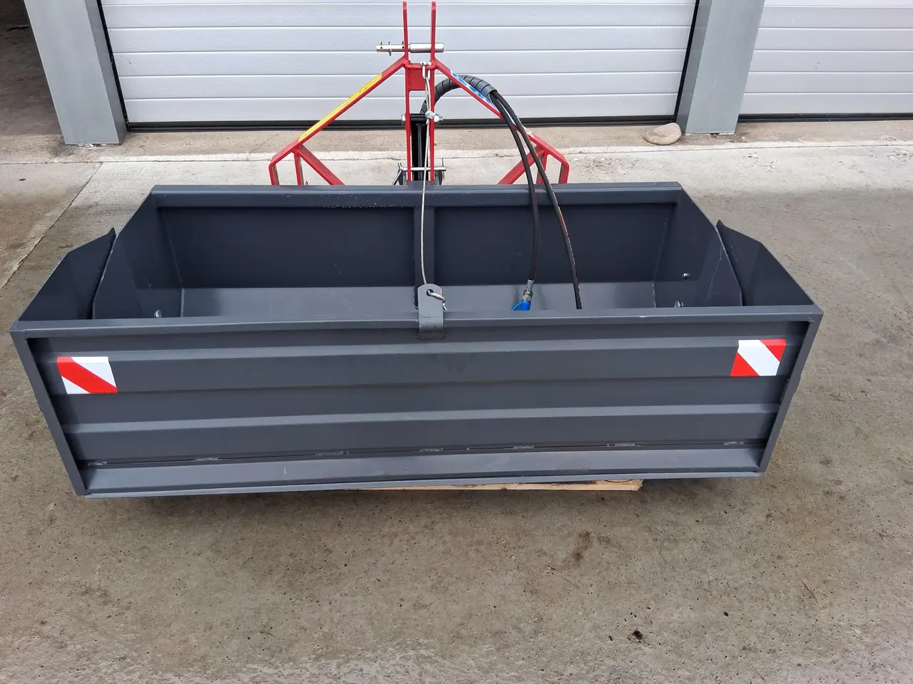 Billede 1 - Bagtipskovl 160 cm Hydraulisk tip med bagdør