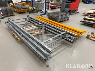 Pallereol Fyns kran udstyr 2 sektioner - 9000kg pr sektion