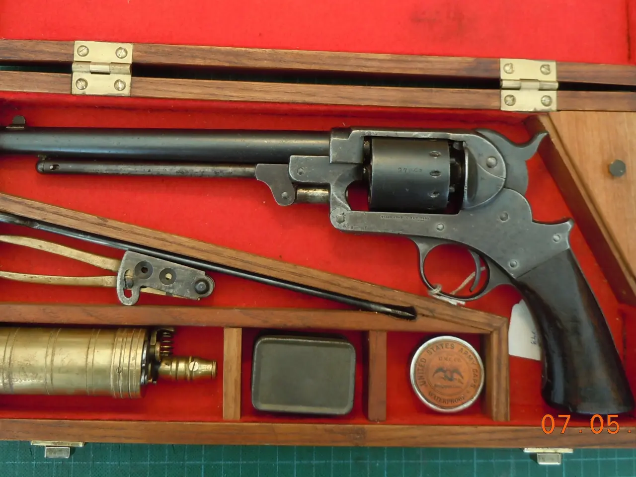 Billede 12 - Starr 1863 U.S. Borgerkrigsrevolver i kasse.