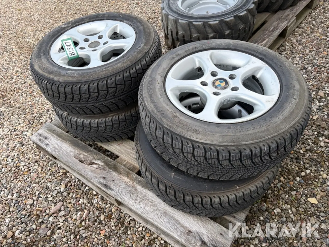 Billede 2 - Dæk med fælge Nankang Snow Viva sv-1