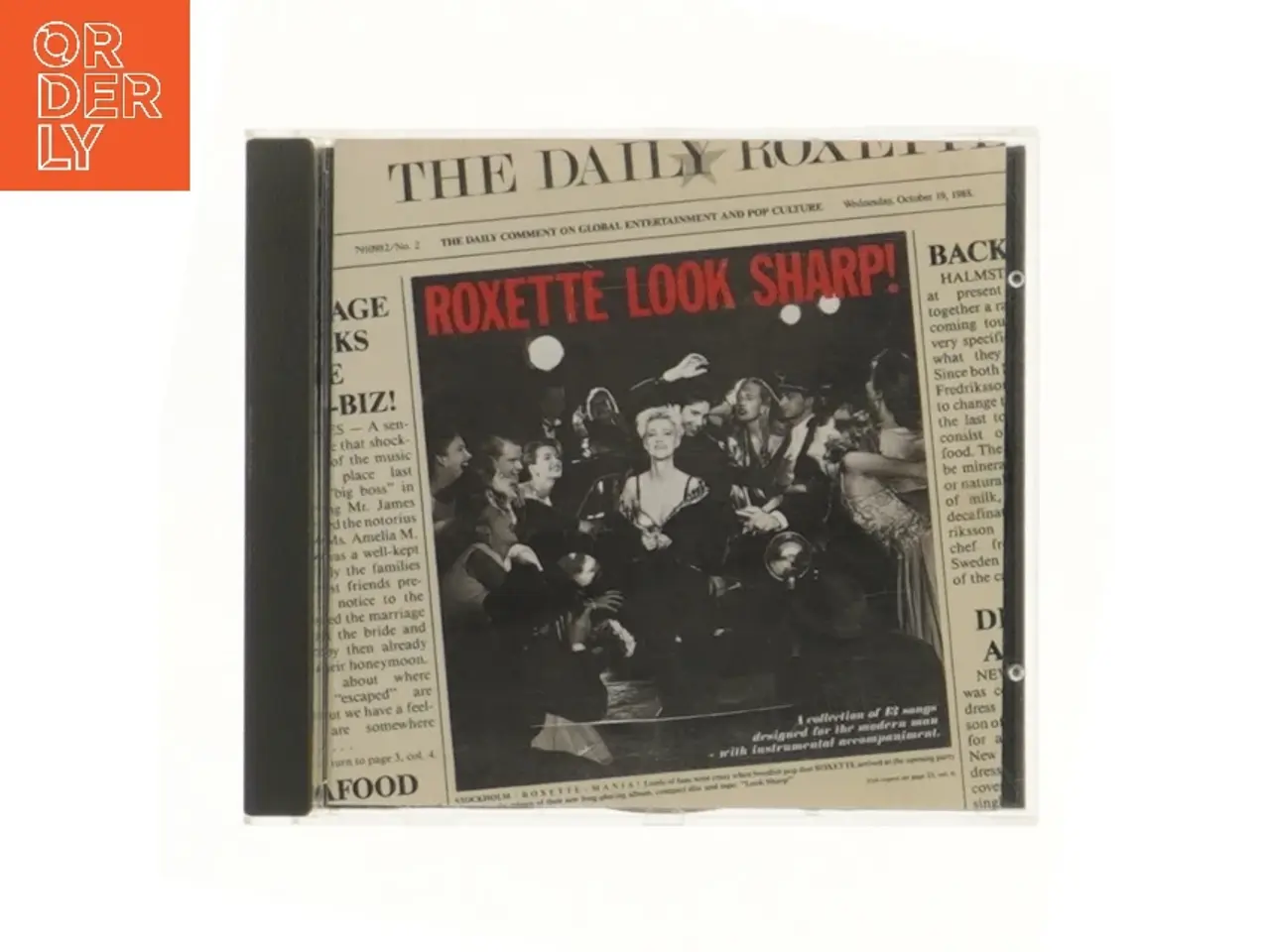 Billede 1 - Roxette Look Sharp CD