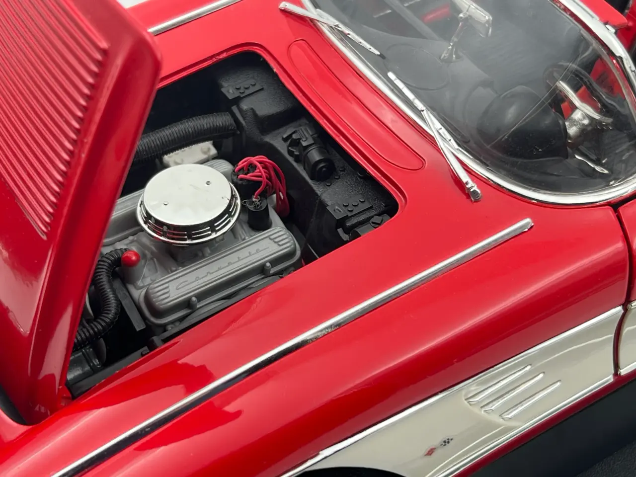 Billede 6 - 1958 Chevrolet Corvette 1:12 Super flot!