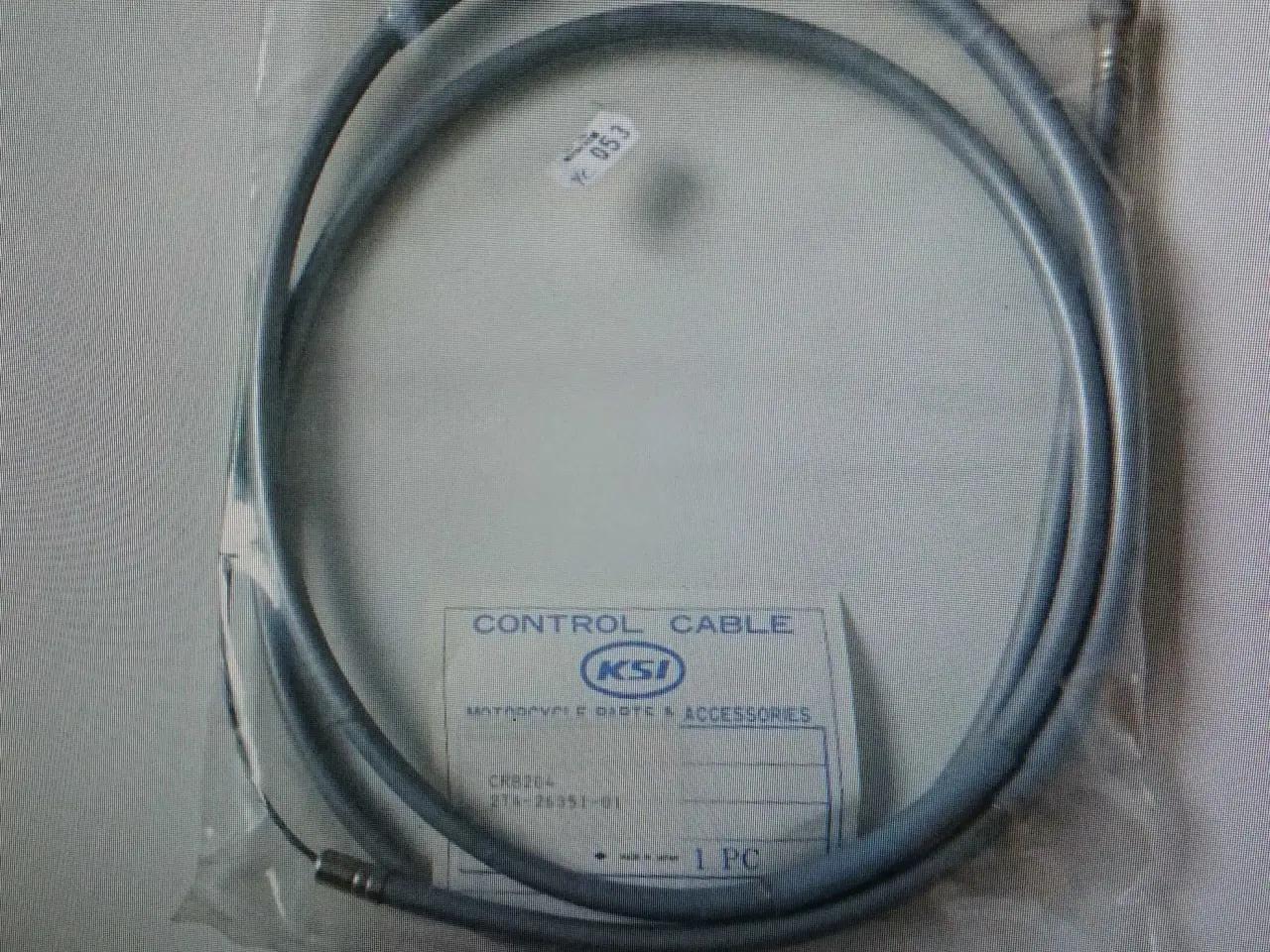 Billede 1 - BUD modtages *Bag br, kabel Yamaha Passola