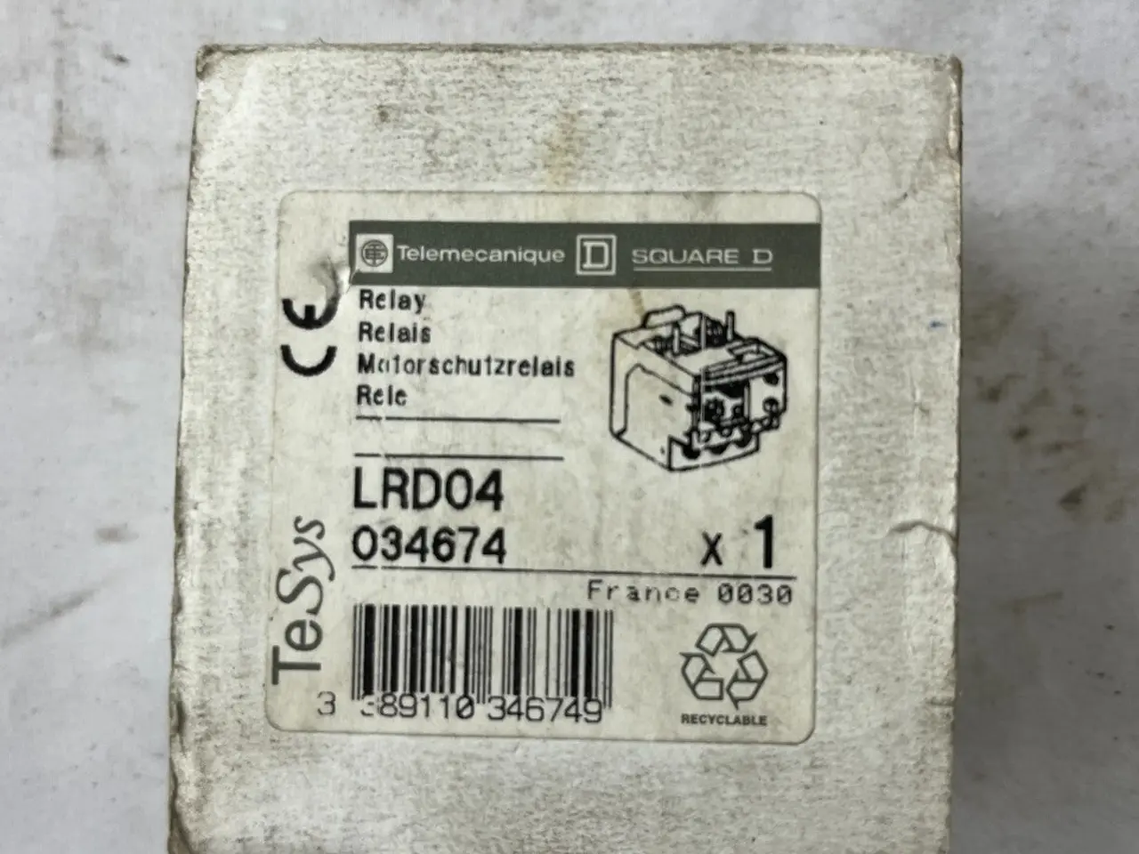 Billede 4 - Schneider Electric TeSys LRD04 0.4–0.63A Thermal