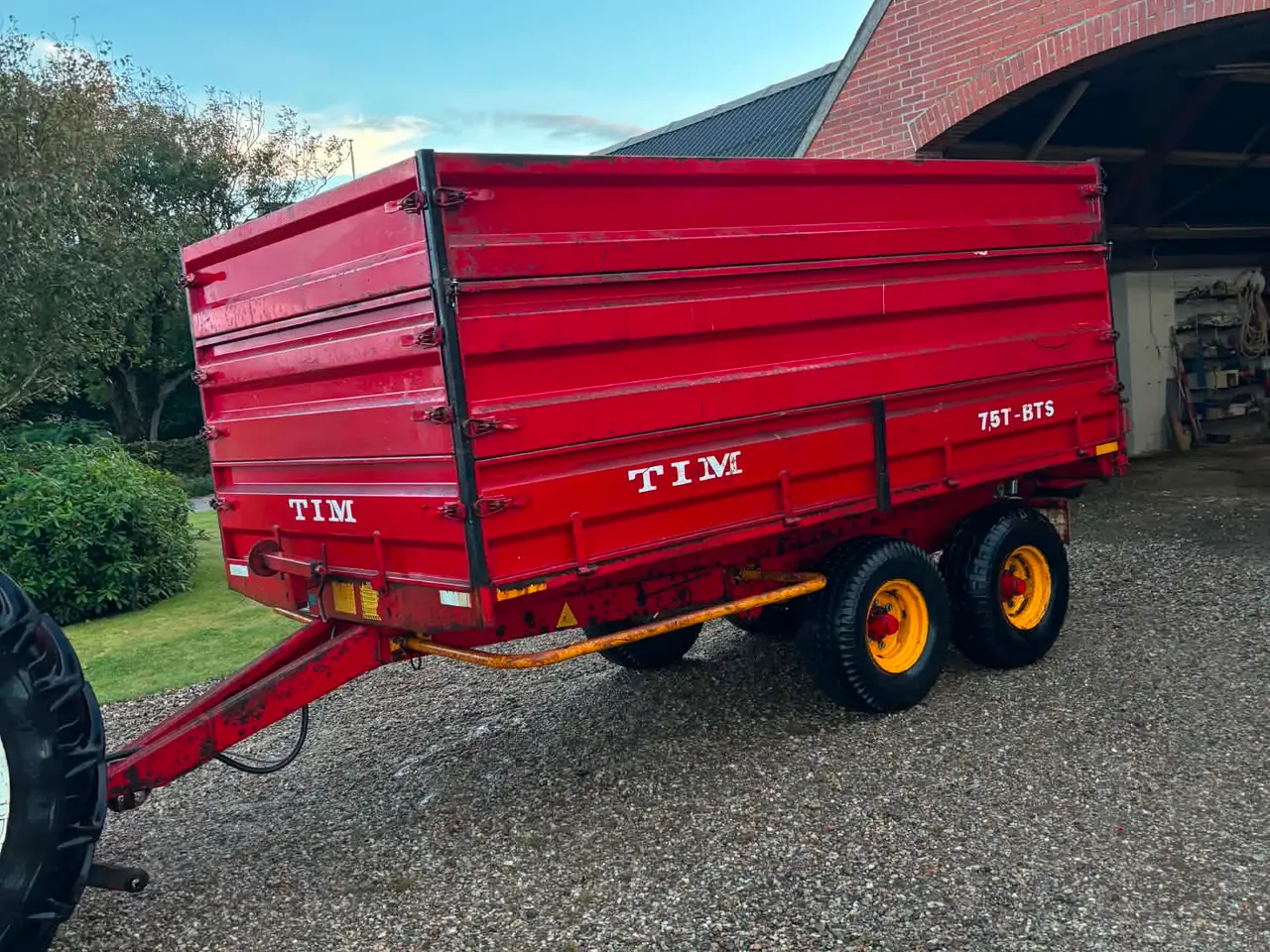 Billede 2 - TIM 7,5 Tons Tipvogn med bogie