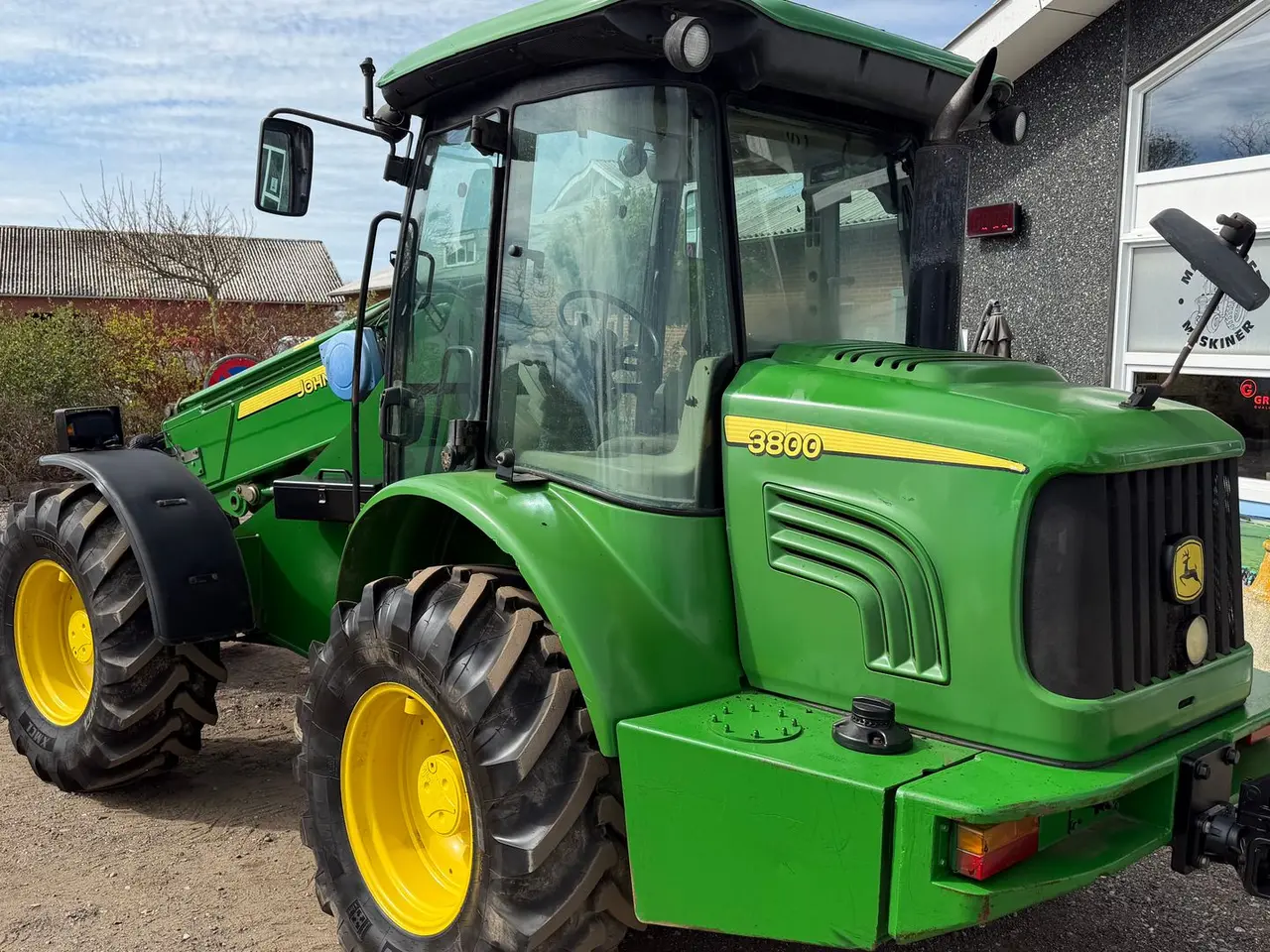 Billede 4 - John Deere 3800 Flot teleskoplæsser med gode hjul