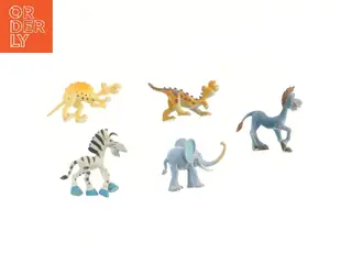 Samling af 5 dyrefigurer (str. 5 stk 9,5 cm)