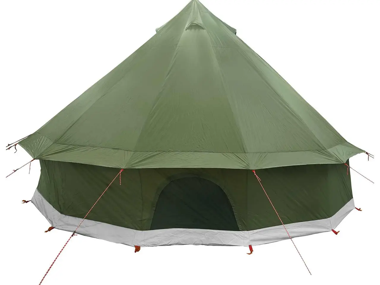 Billede 7 - Tipi telt olivengrøn 300 x 300 x 200 cm i polyester og stål