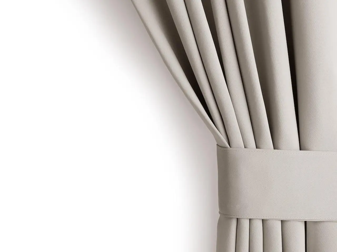 Billede 2 - Mørklægningsgardin RESTILO BLACKOUT - lys beige, 140 x 230 cm