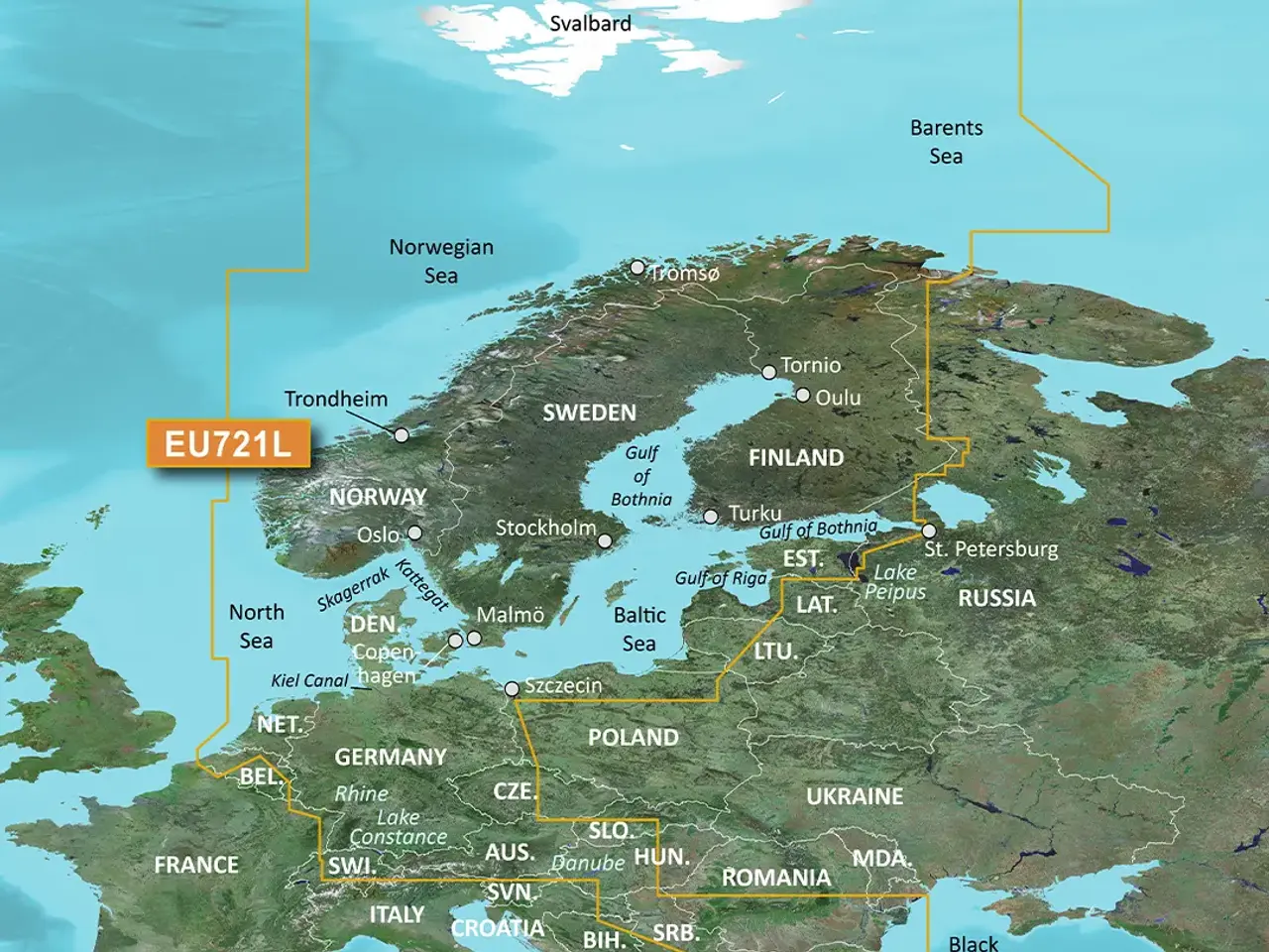 Billede 2 - Garmin bluechart g2 søkort på microSD 32GB