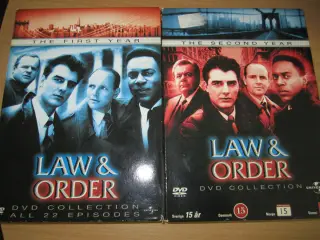 LAW & ORDER. Box Komplet 1-5.