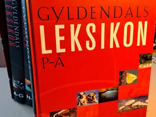 Gyldendals l3ksikon, 3 bind i box