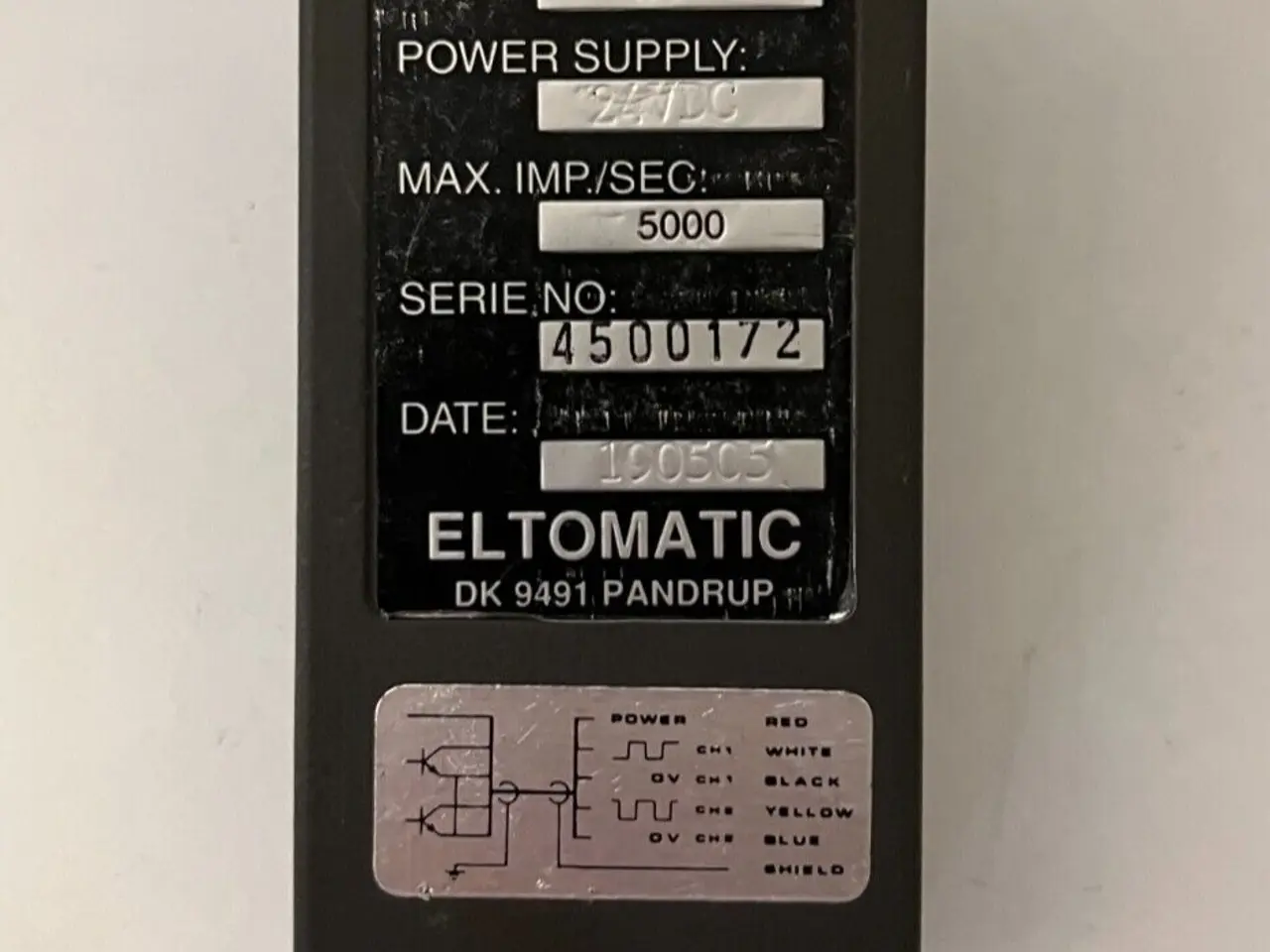 Billede 1 - Eltomatic 0207U Shaft Encoder 24V DC 5000 Imp/Sec