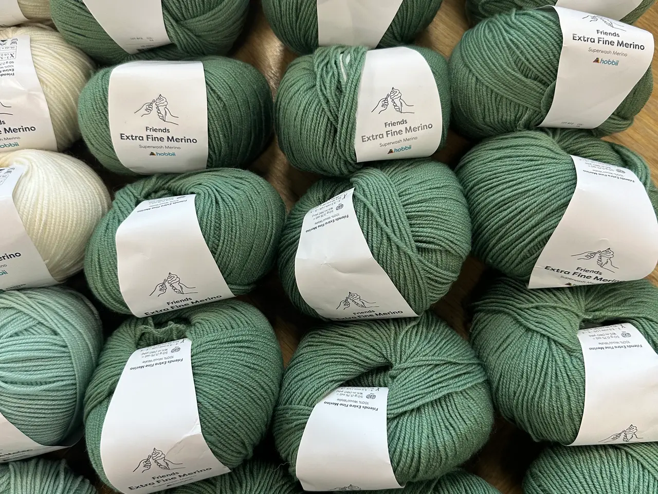 Billede 3 - 2000 g. Extra Fine Merino. Røgfrit