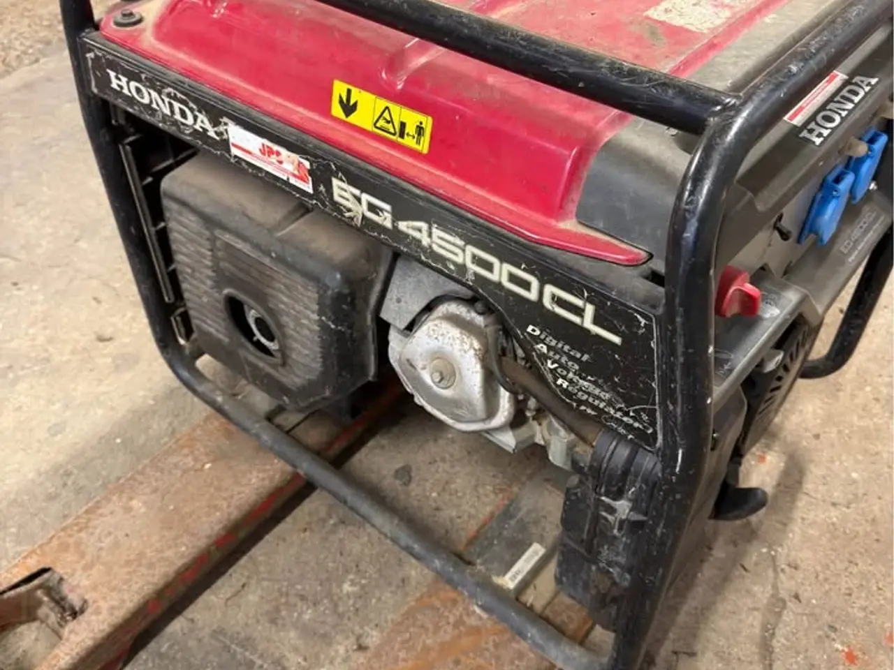 Billede 1 - Honda EG 4500 CL generator 4kw