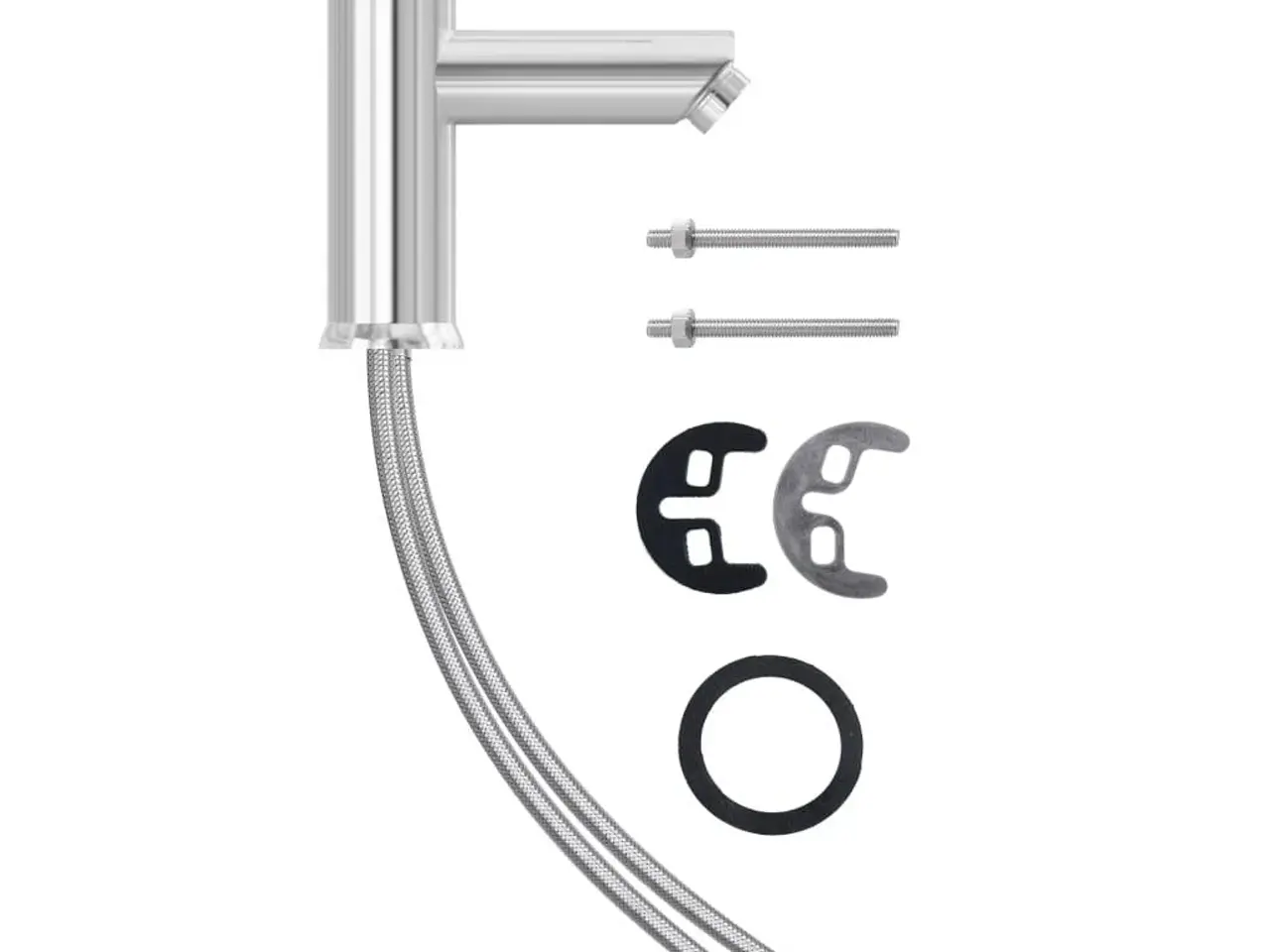 Billede 2 - Håndvaskarmatur 130 × 176 mm - kromfinish