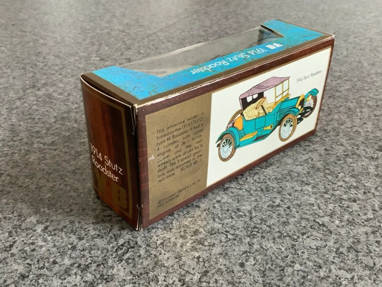 Billede 7 - Matchbox Y-8 1914 Stutz Roadster