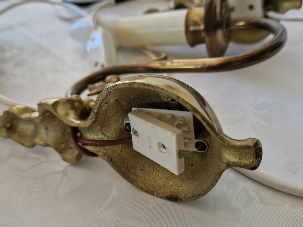Billede 7 - Dansk vintage lampe sæt frs 50erne