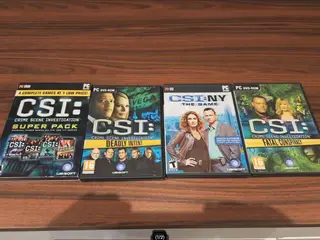 7 CSI: PC spil, 16 kr/stk