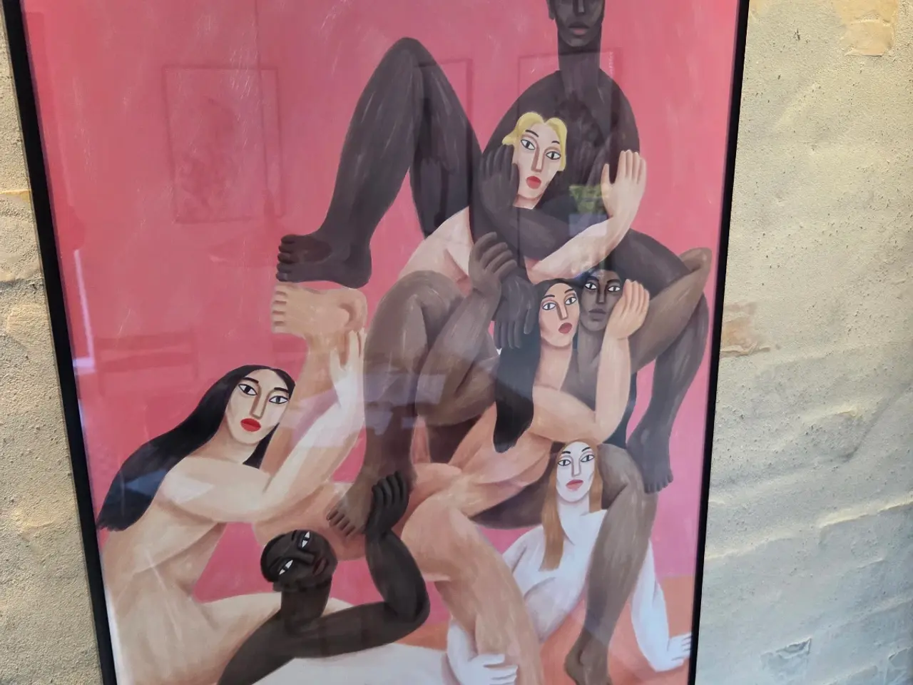 Billede 3 - Plakat I aluramme Pegan Hevaen By Cépé 