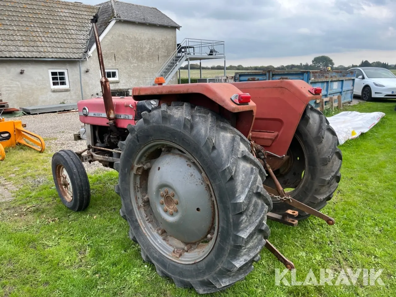 Billede 2 - Veterantraktor Massey Ferguson 135