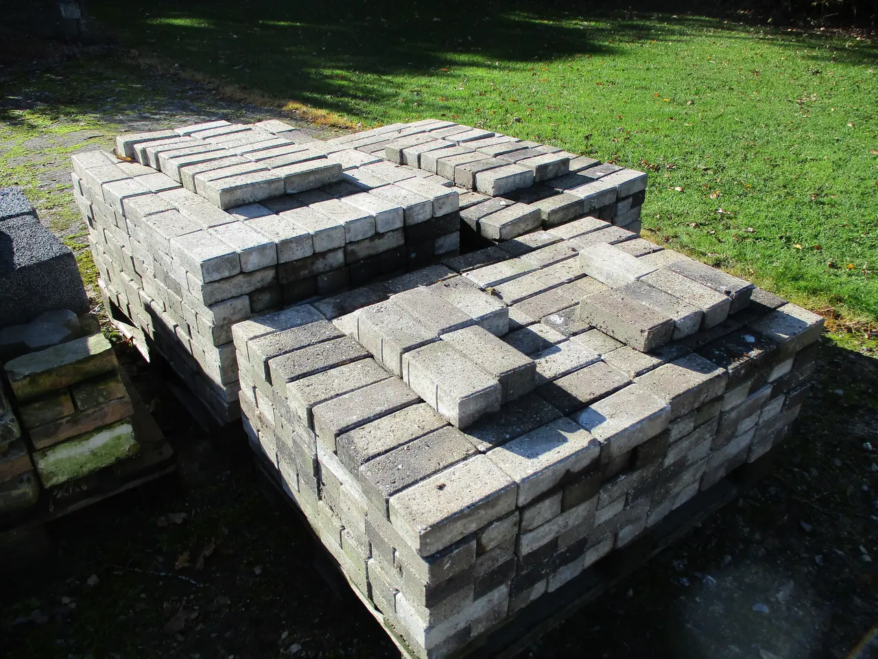 Billede 4 - Fliser, Hollændersten, modulsten 10 x 20 x 6 cm.