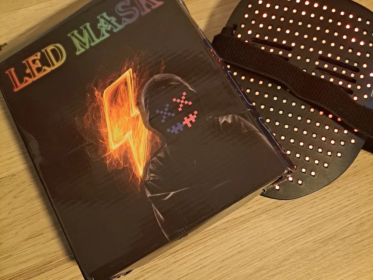 Billede 6 - LED maske med gestus-styring - ny, Halloween!