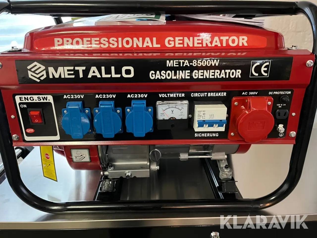 Billede 4 - Generator Metallo META-8500W
