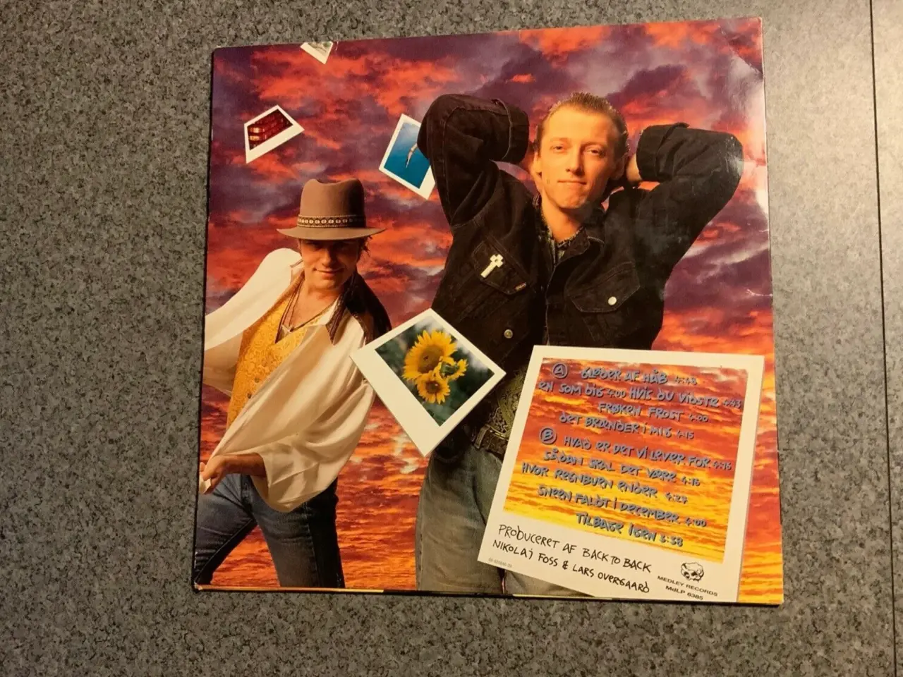 Billede 2 - LP: Back To Back - Bløder af håb