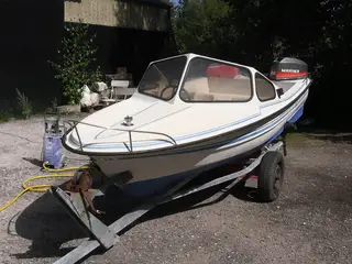 Motorbåd, Ukendt mærke, 25hk.