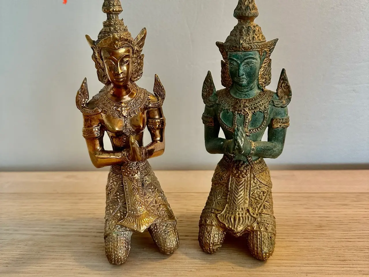 Billede 1 - Vintage Buddha figur i messing