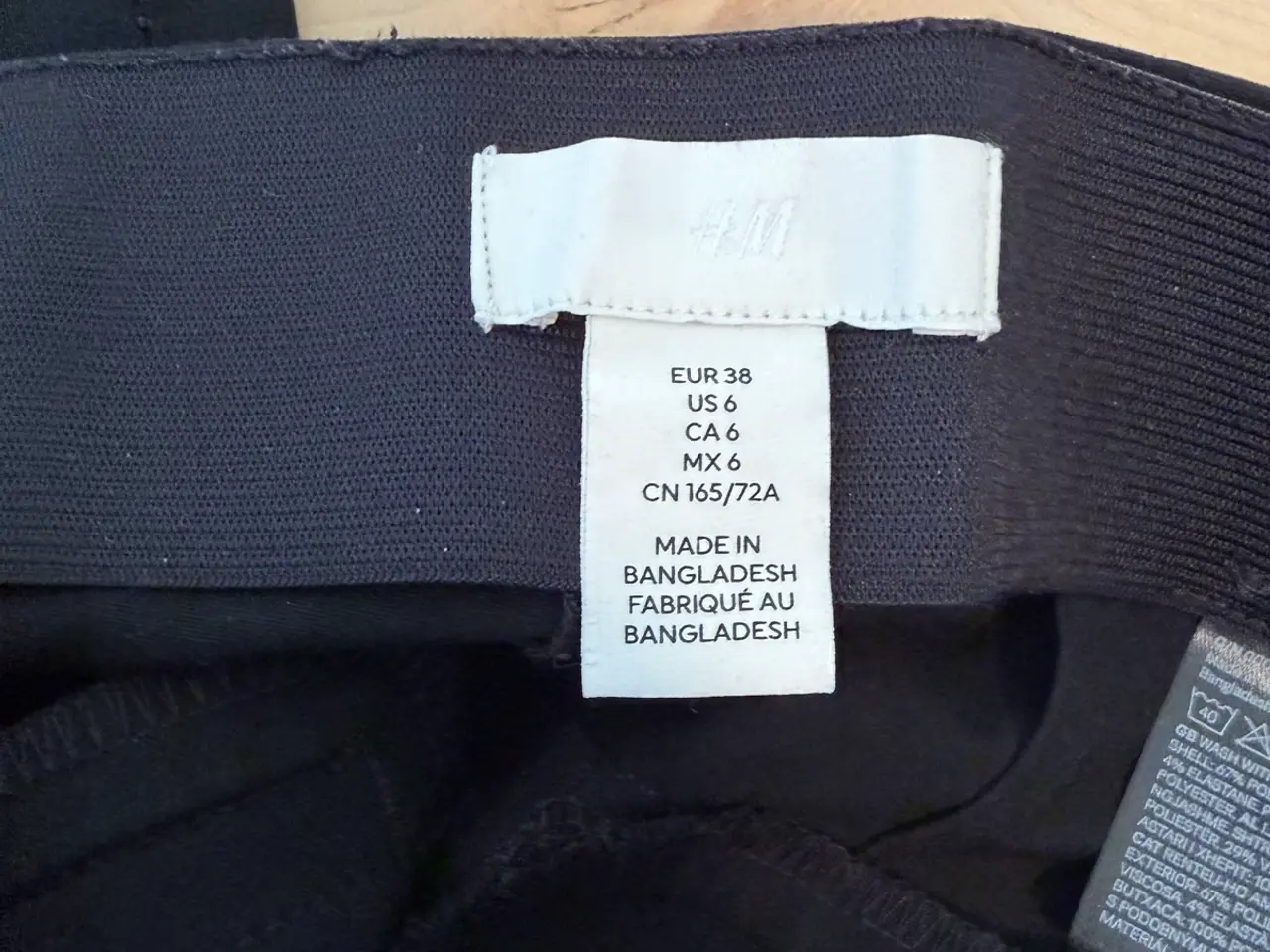 Billede 3 - Sorte pæne bukser fra H&M