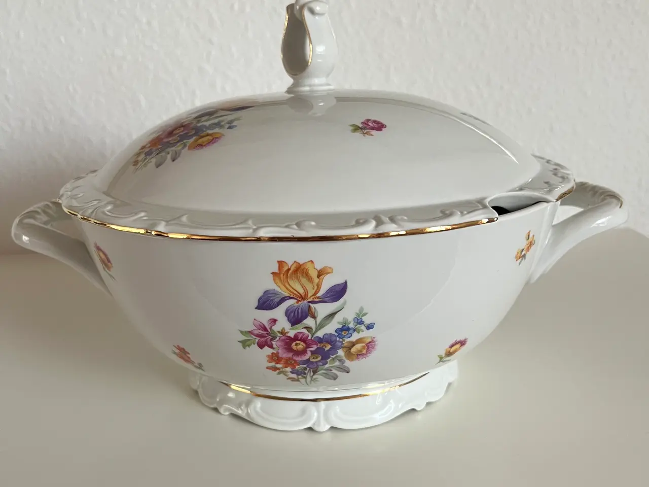 Billede 1 - Ældre porcelænsterrin