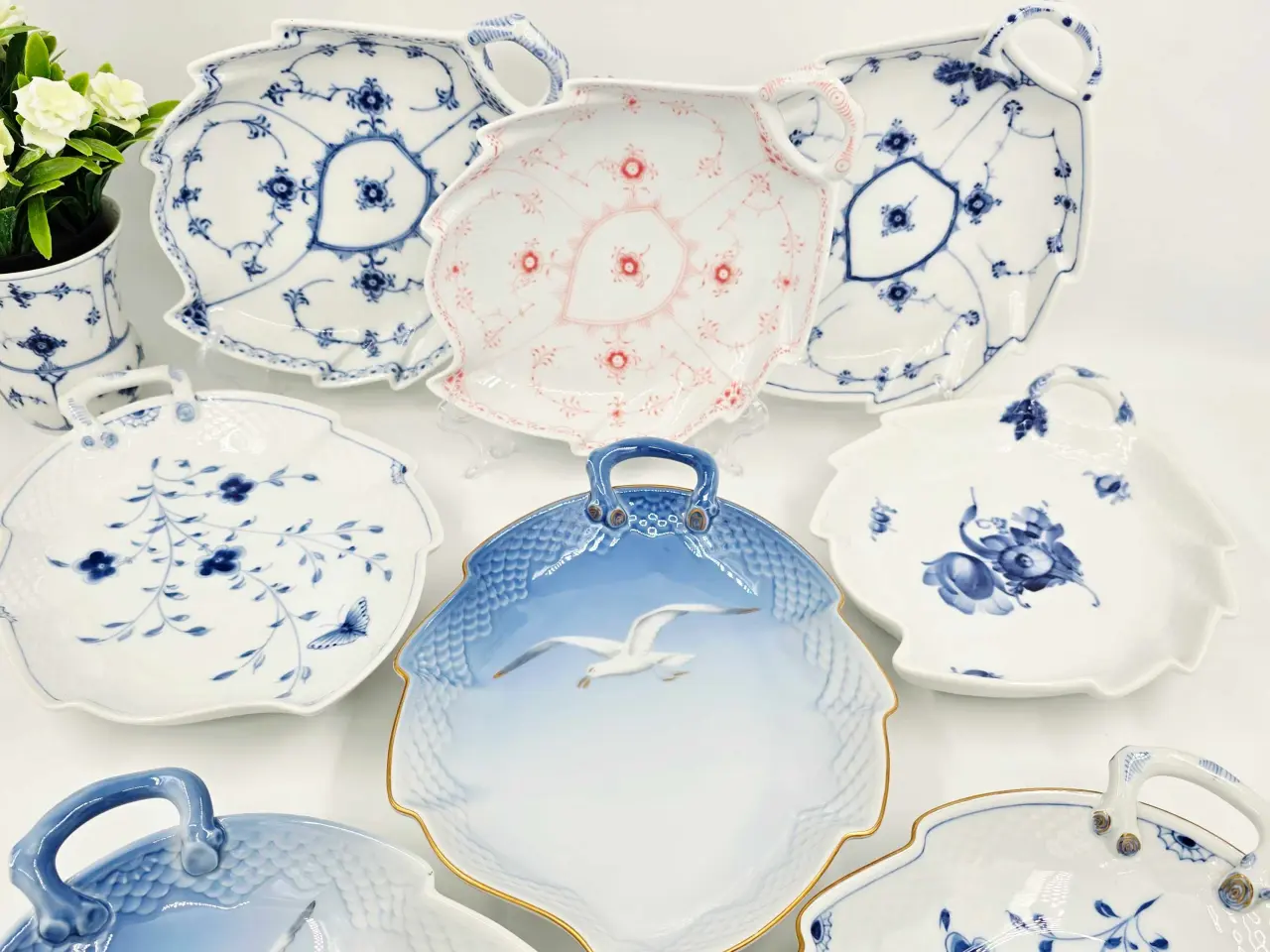 Billede 3 - Royal Copenhagen - Bing Grøndahl Blad Asiet