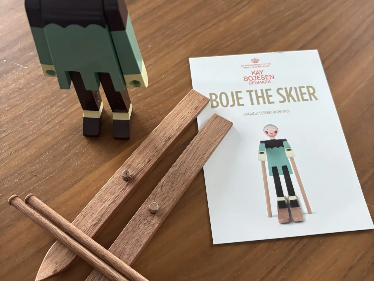 Billede 1 - Kaj Bojesen skiløber, dreng