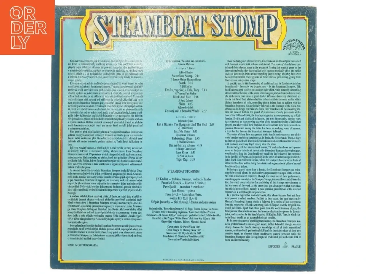 Billede 3 - Vinylplade, Steamboat Stompers