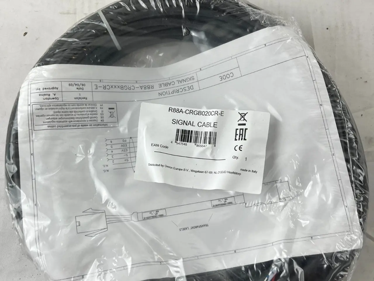 Billede 3 - Omron R88A-CRGB020CR-E servomotor Signal kabel 20