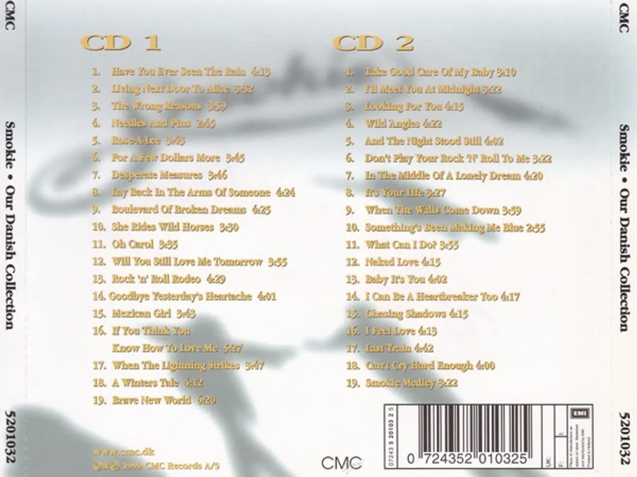 Billede 2 - Smokie – Our Danish Collection – 2CD