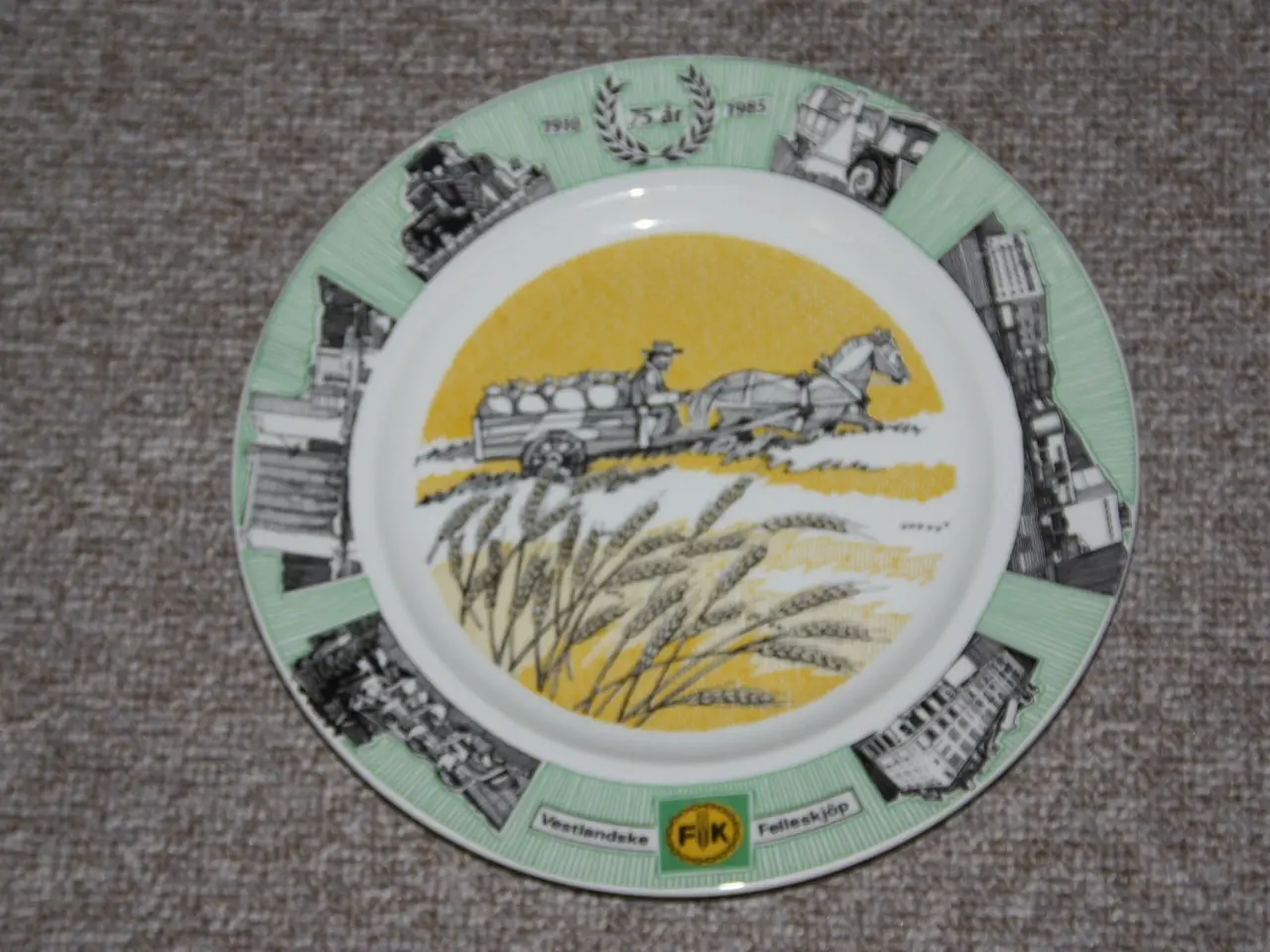 Billede 1 - Figgjo Flint platte diam. 28 cm